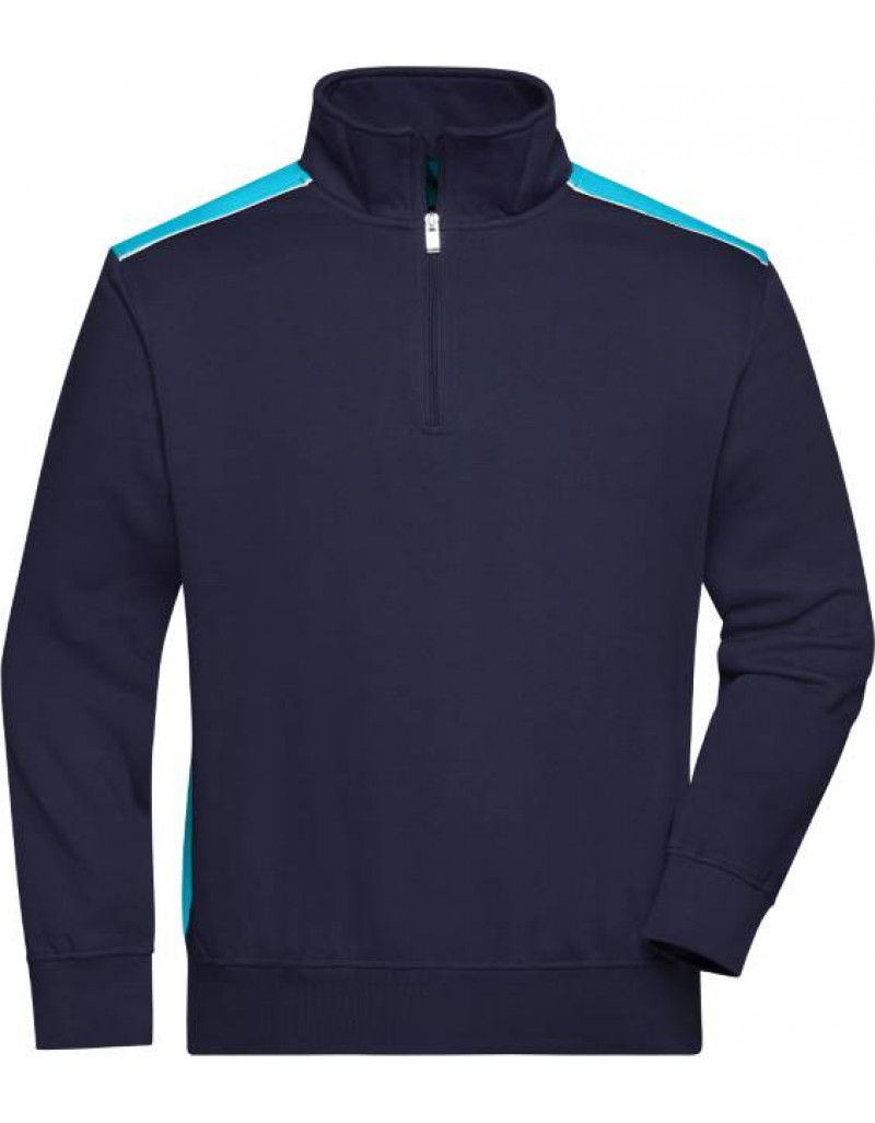 Pulover de lucru cu fermoar 1/4